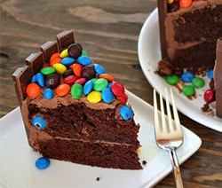 Recette de Gâteau d'anniversaire au chocolat